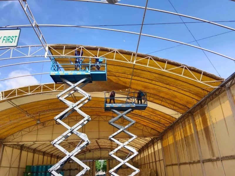 รับติดตั้งเต็นท์ผ้าใบขนาดใหญ่